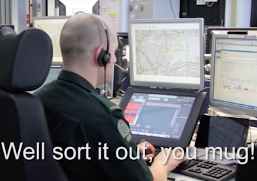 VIDEO: Ambulance call handler sworn at a shocking 30 times in abusive 999 recording