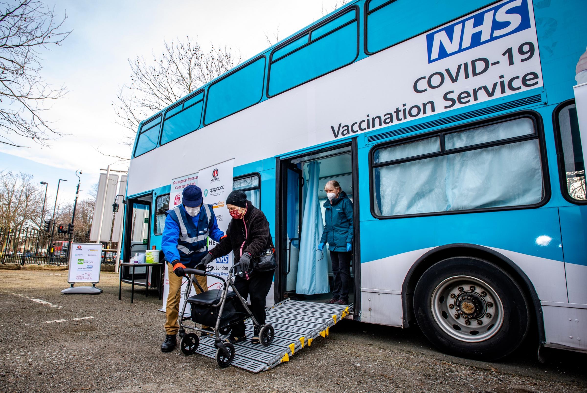 New Nhs Covid 19 Vaccination Bus Launches In Greenwich News Shopper