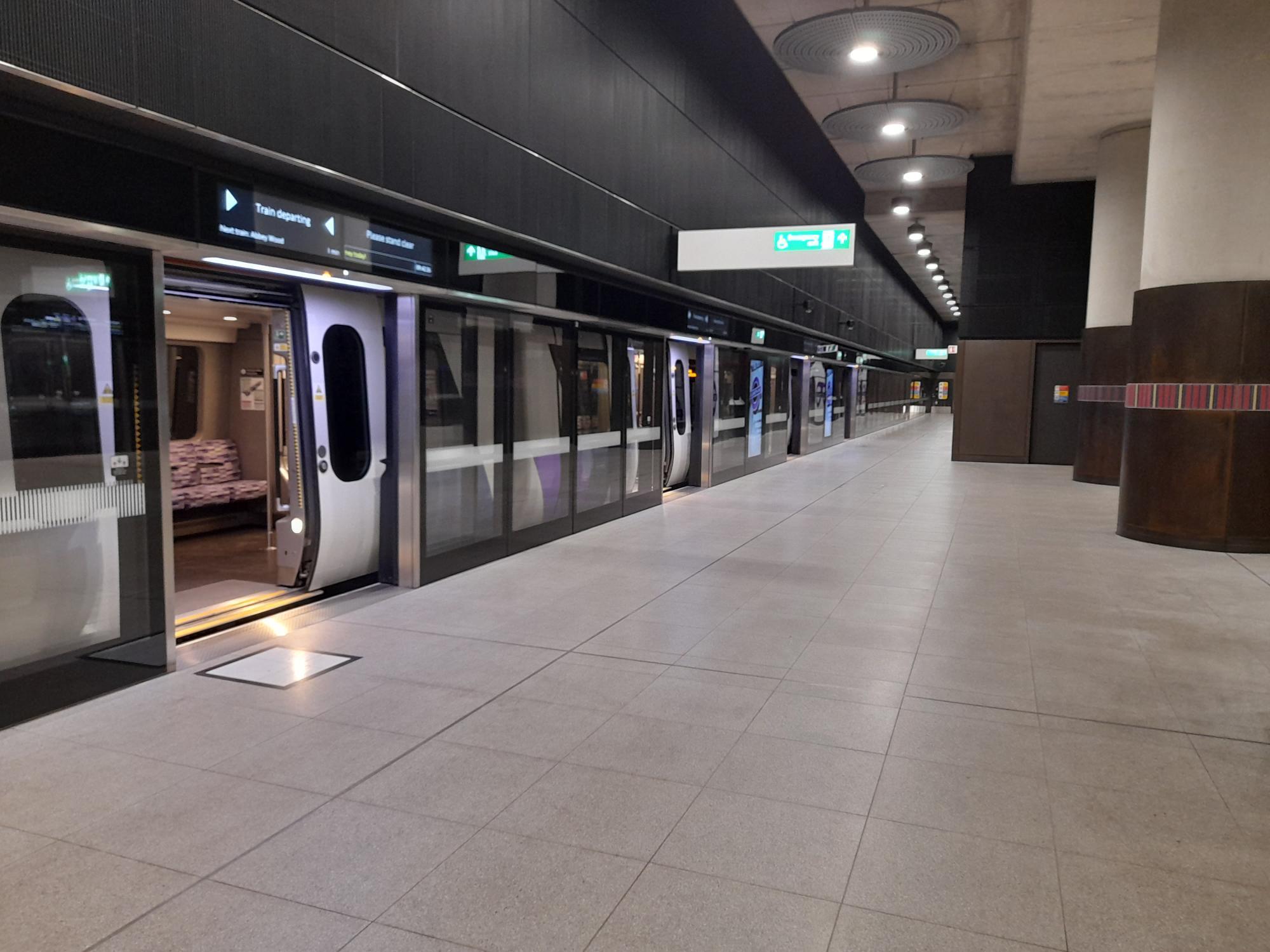 Travellers hailed the new train line as being quiet, clean and smelling nice. CREDIT: Kiro Evans - free to use