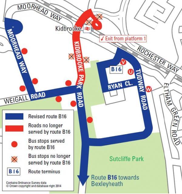 B16 Bus Route Map Bus Service Reinstated Following Support From Kidbrooke Residents | News  Shopper